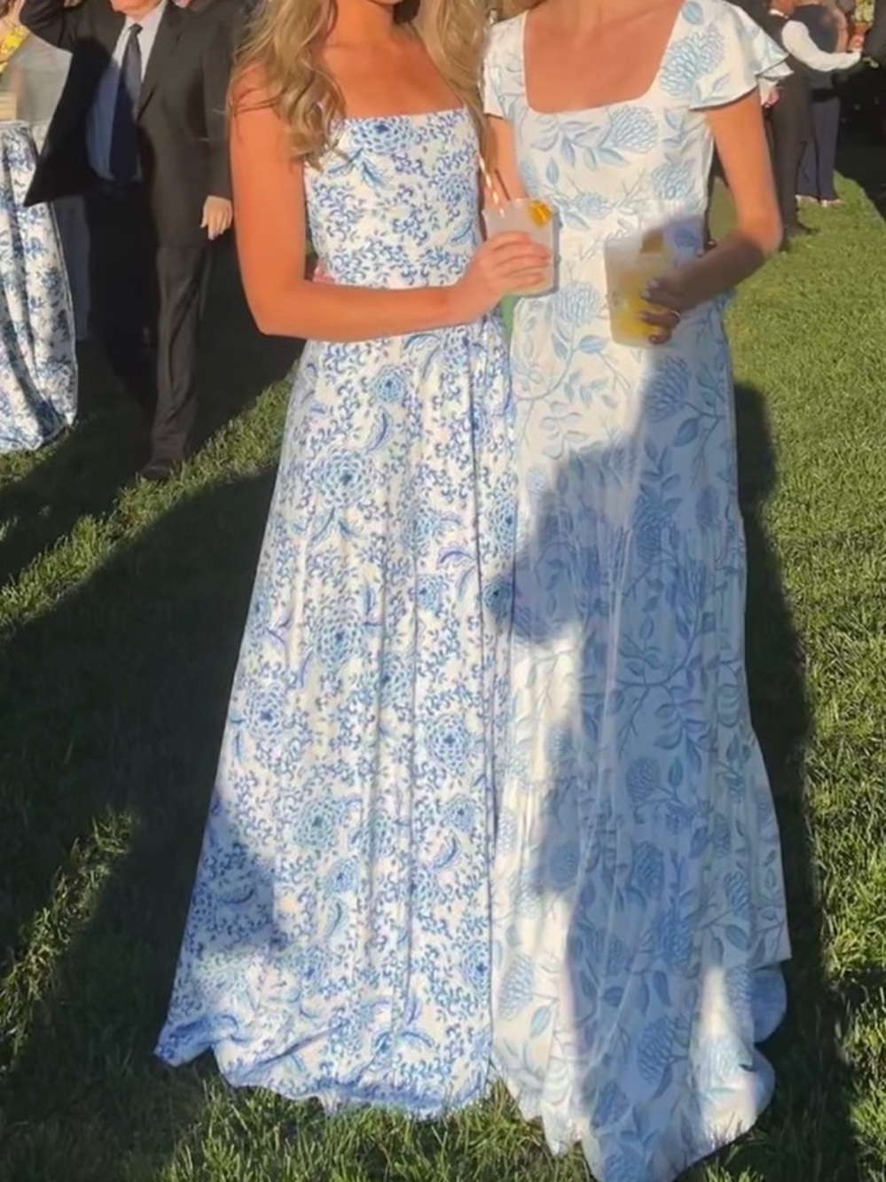 Smith & Quinn Blue/White Floral Dress - XS